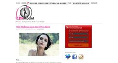 Desktop Screenshot of icammodel.com